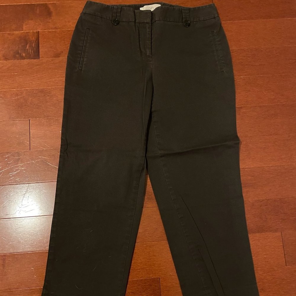 Ann Taylor LOFT Womens Brown Khaki Chino Pants Size 2
